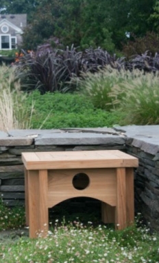 MOONGATE Side Table/Footstool